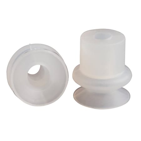 Fipa Bellows vacuum cup diam. 13 mm, Silicone transparent 23.013.120.2